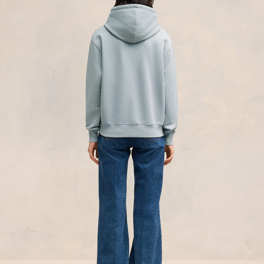 ami (Unisex) Small Adc Hoodie – Blue