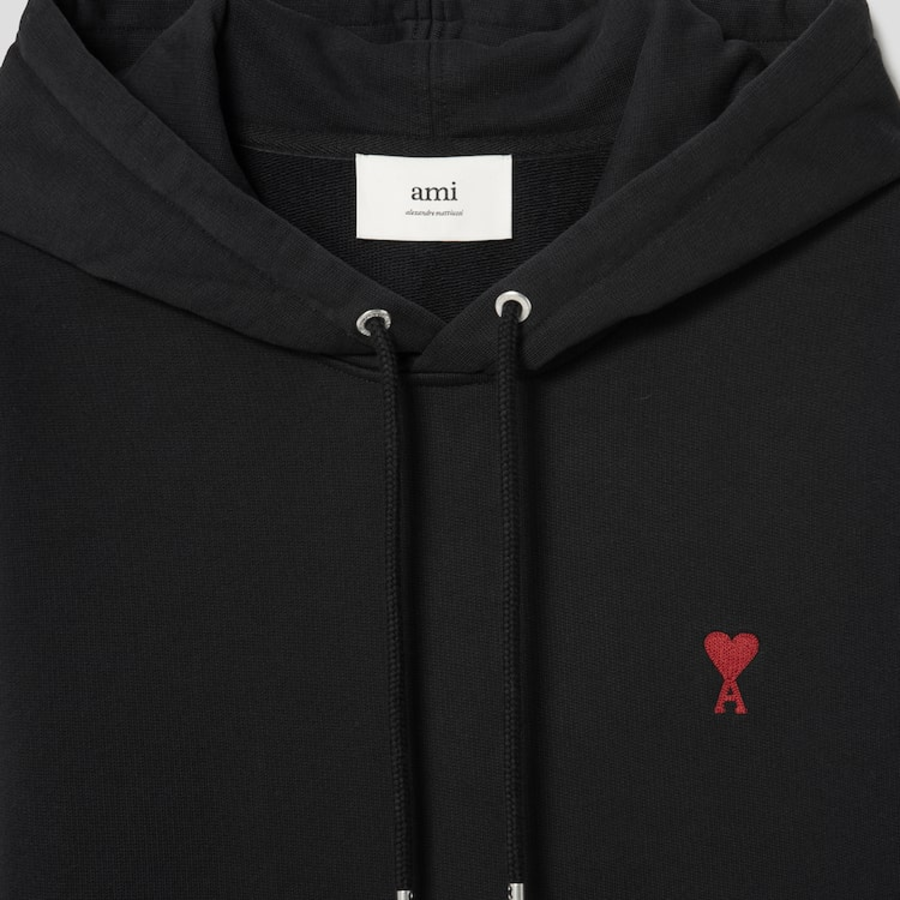 ami Small Adc Hoodie – Black