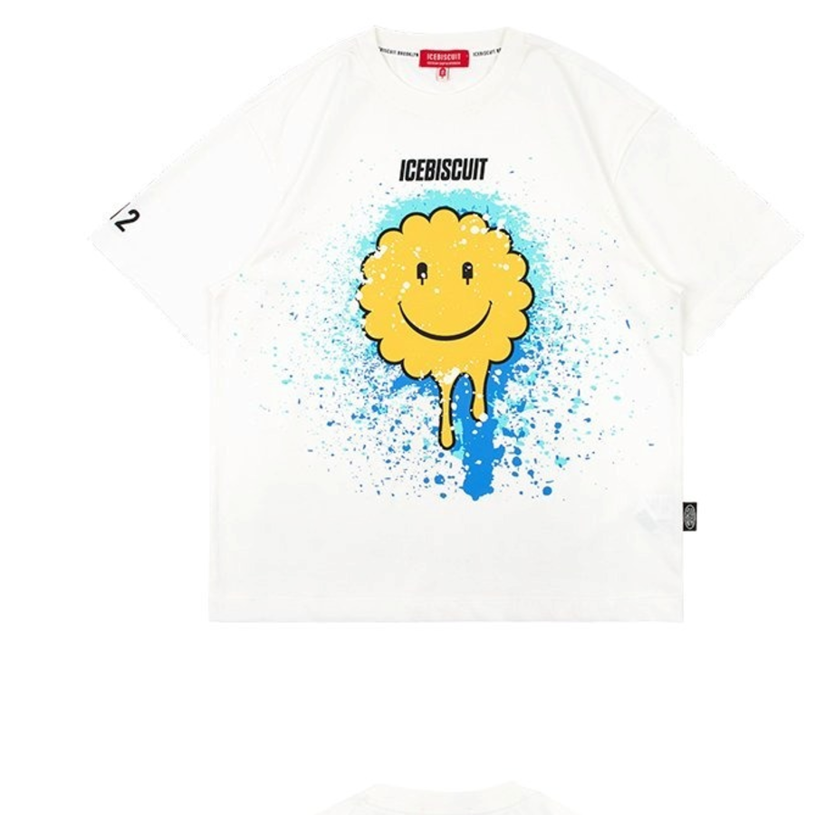 ICEBISCUIT [Junior] Melting Smile Graffiti T-Shirt – IB52TR519