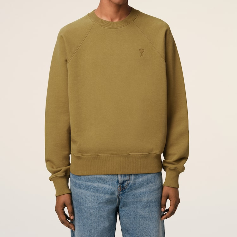 ami Tonal Adc Sweatshirt – Havana
