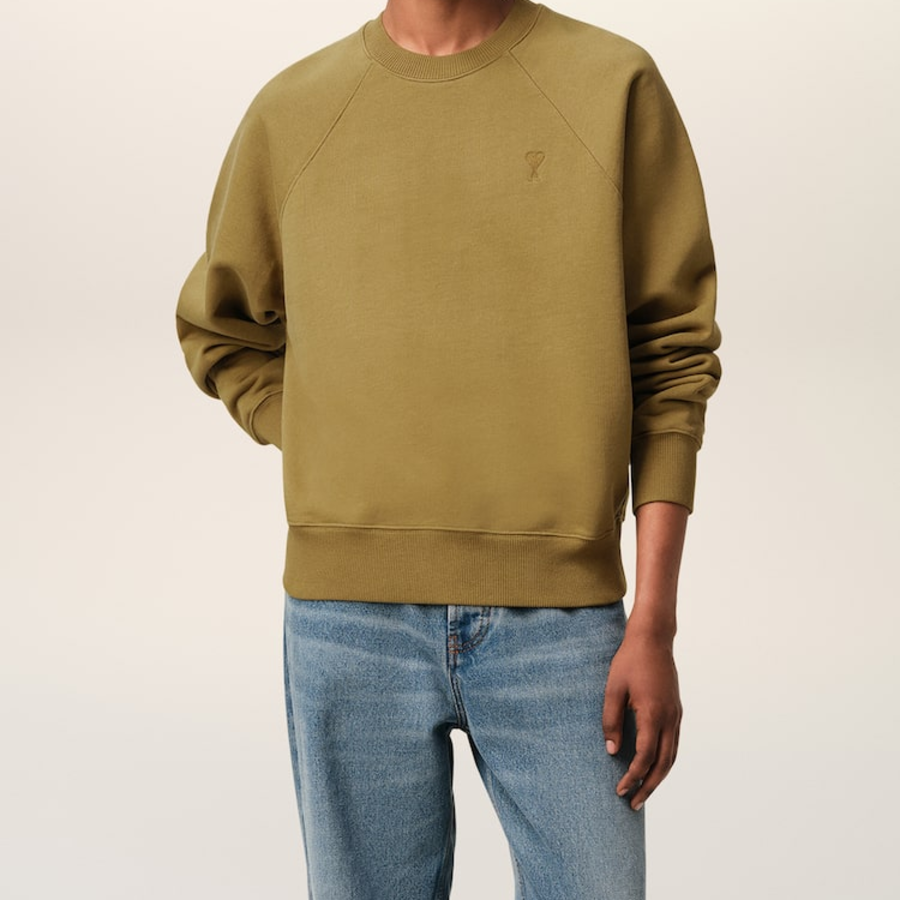 ami Tonal Adc Sweatshirt – Havana