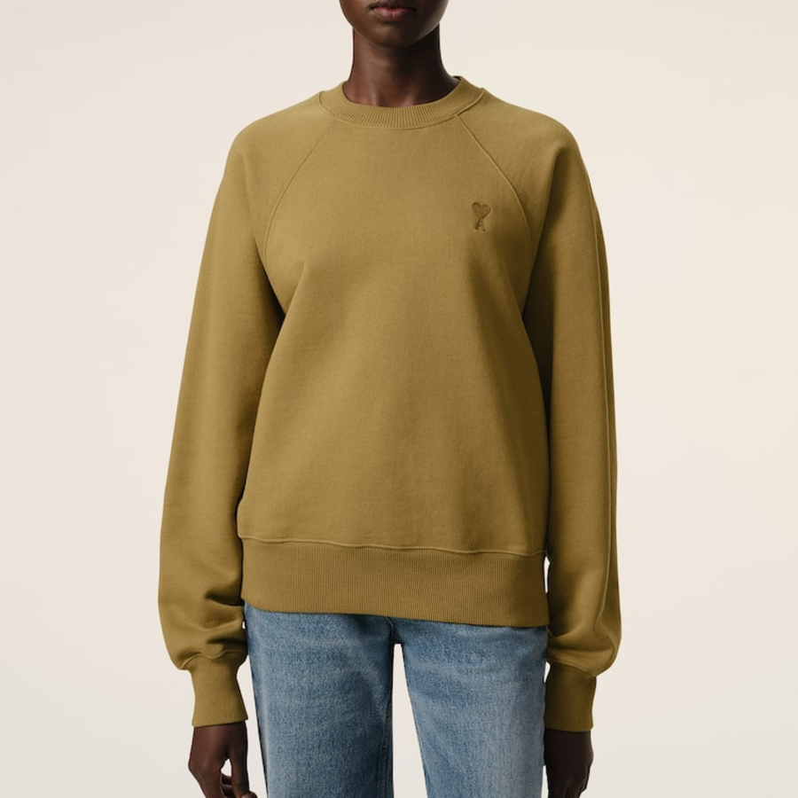 ami Tonal Adc Sweatshirt – Havana