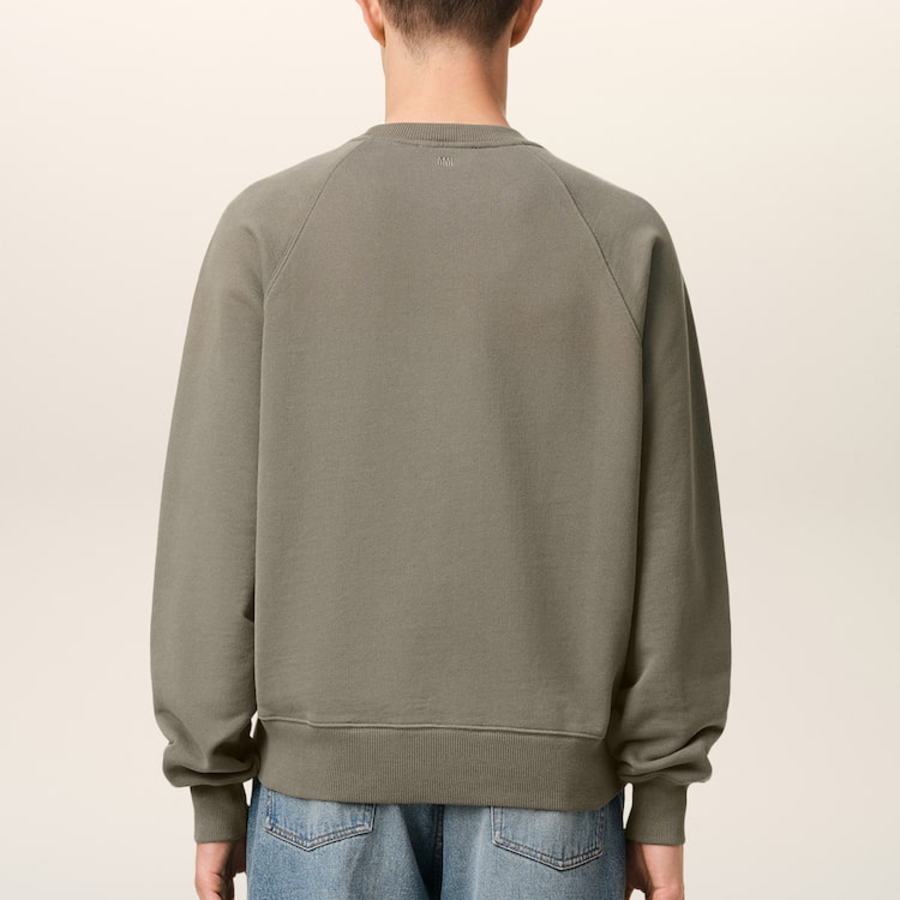 ami Tonal Adc Sweatshirt – Grey