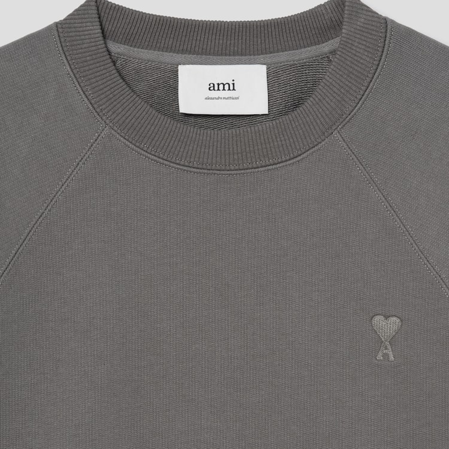 ami Tonal Adc Sweatshirt – Grey