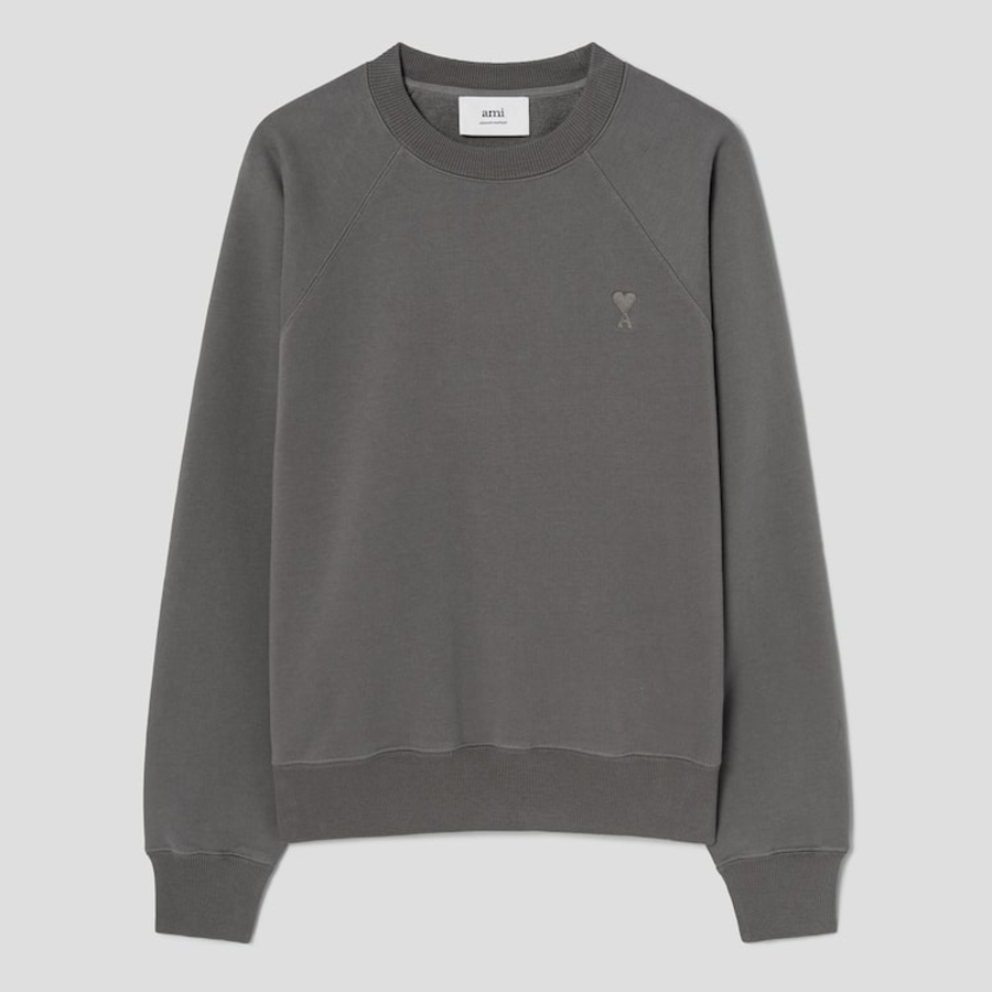 ami Tonal Adc Sweatshirt – Grey