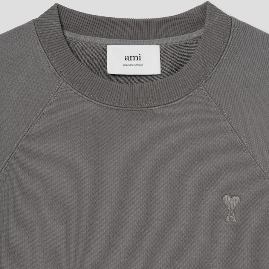 ami Tonal Adc Sweatshirt – Grey