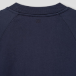 ami (Unisex) Adc Croche Sweatshirt – Navy Blue