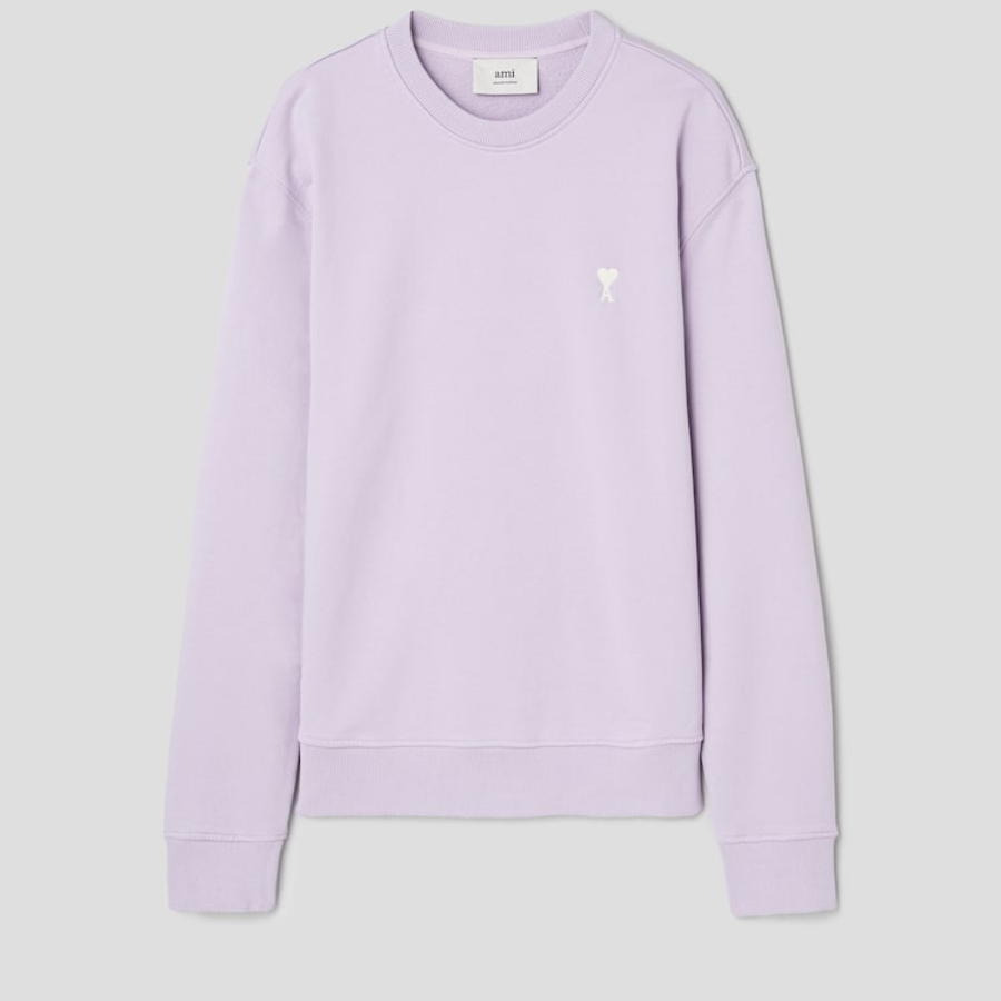ami Off White Adc Sweatshirt – Lilac