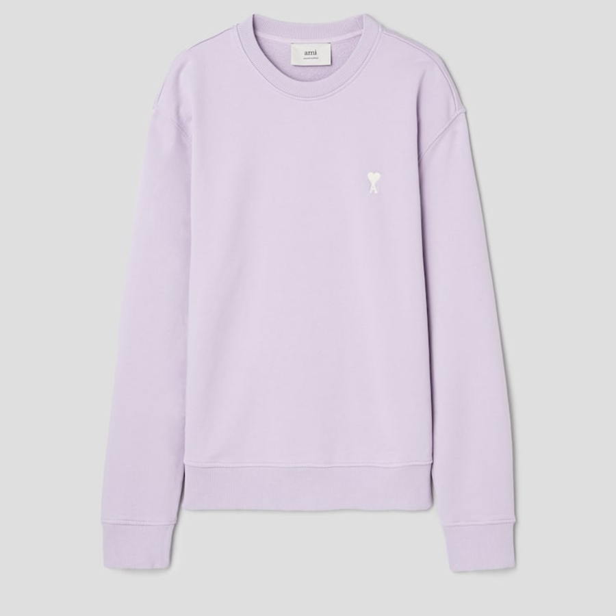 ami Off White Adc Sweatshirt – Lilac