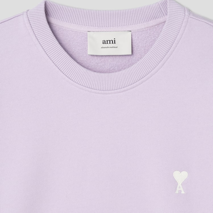 ami Off White Adc Sweatshirt – Lilac