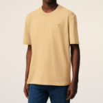 ami (Unisex) Gold Adc T-shirt – Sand