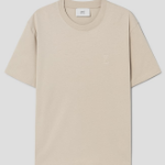 ami (Unisex) Embossed Adc T-shirt – Gingembre/725