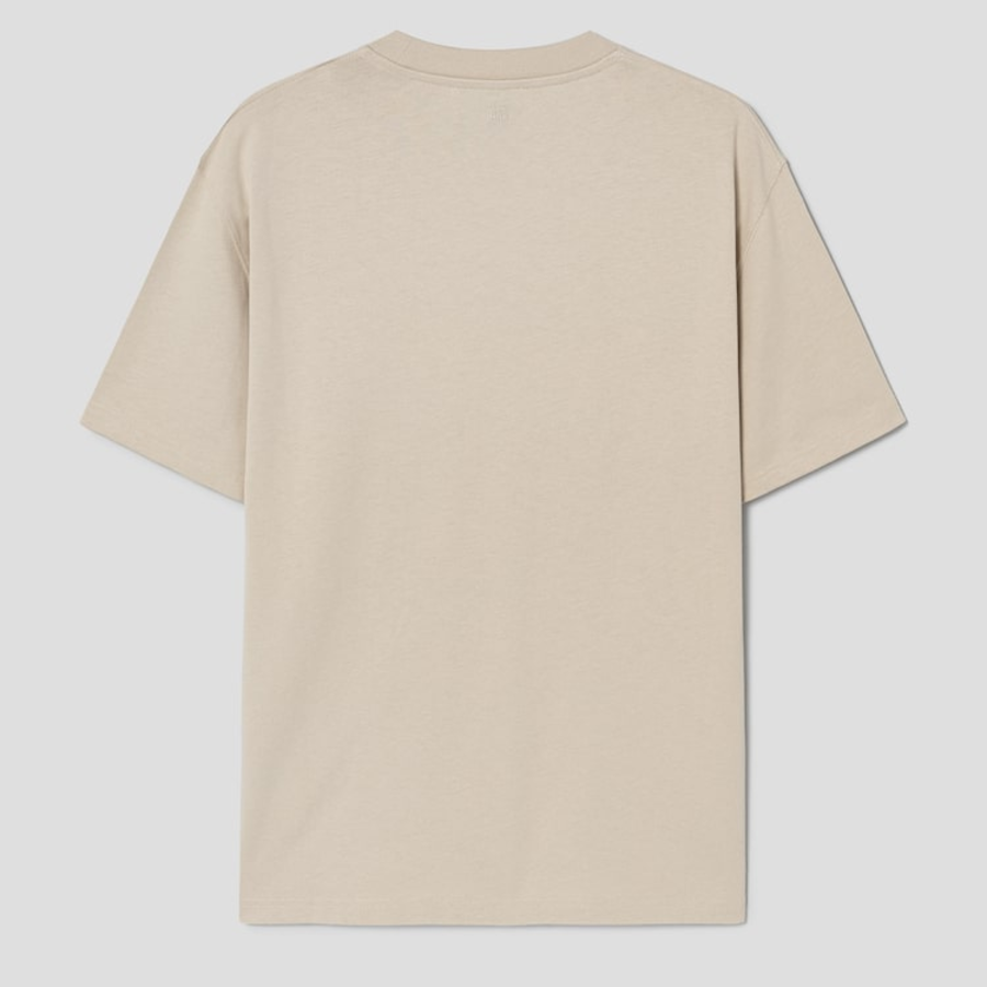 ami (Unisex) Embossed Adc T-shirt – Gingembre/725