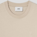 ami (Unisex) Embossed Adc T-shirt – Gingembre/725