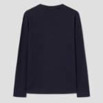 Theory Men Studio Jacquard Delroy Long Sleeve Tee — Baltic