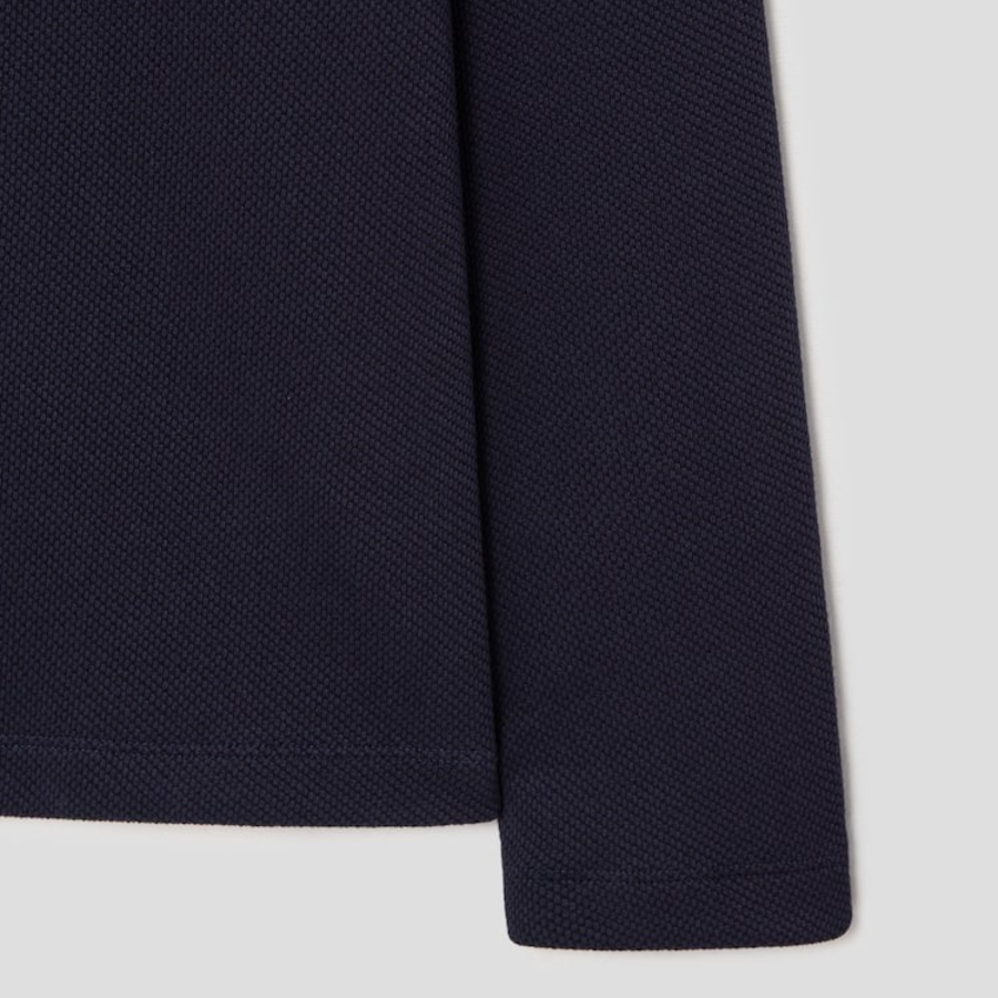 Theory Men Studio Jacquard Delroy Long Sleeve Tee — Baltic