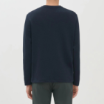 Theory Men Studio Jacquard Delroy Long Sleeve Tee — Baltic