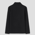 Theory Men Relay Jersey Ryder Long Sleeve Turtle Ne - Black