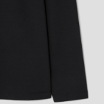 Theory Men Relay Jersey Ryder Long Sleeve Turtle Ne - Black