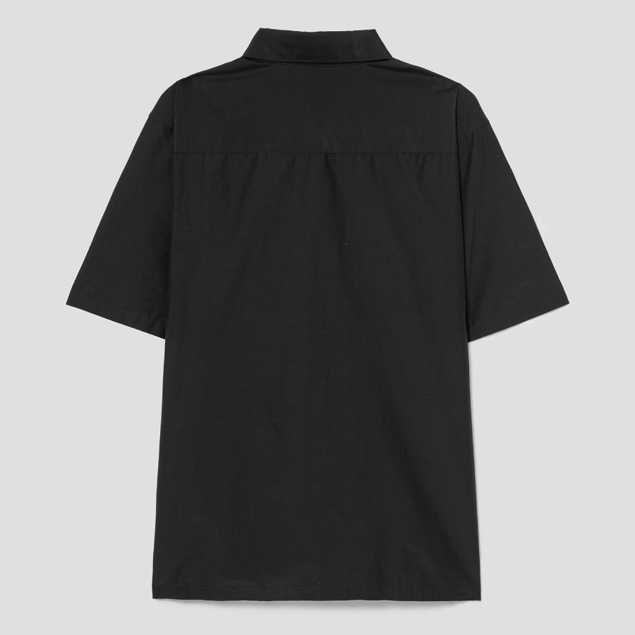 Theory Men Soft Lawn Noll Short Sleeve Shirt - Black