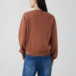 JAJU V-Neck Cardigan – Brick