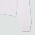 JAJU Washable Long Sleeve Cardigan – White