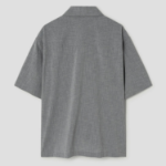 Theory Men Perform Suit Cillian Short Sleeve Shirt - Medium Grey Melange