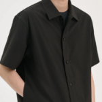 Theory Men Perform Suit Cillian Short Sleeve Shirt - Black