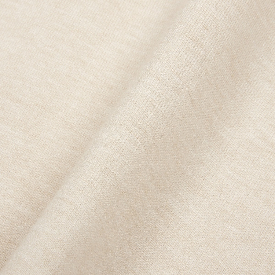 JAJU Soft V-Neck Half Cardigan – Beige