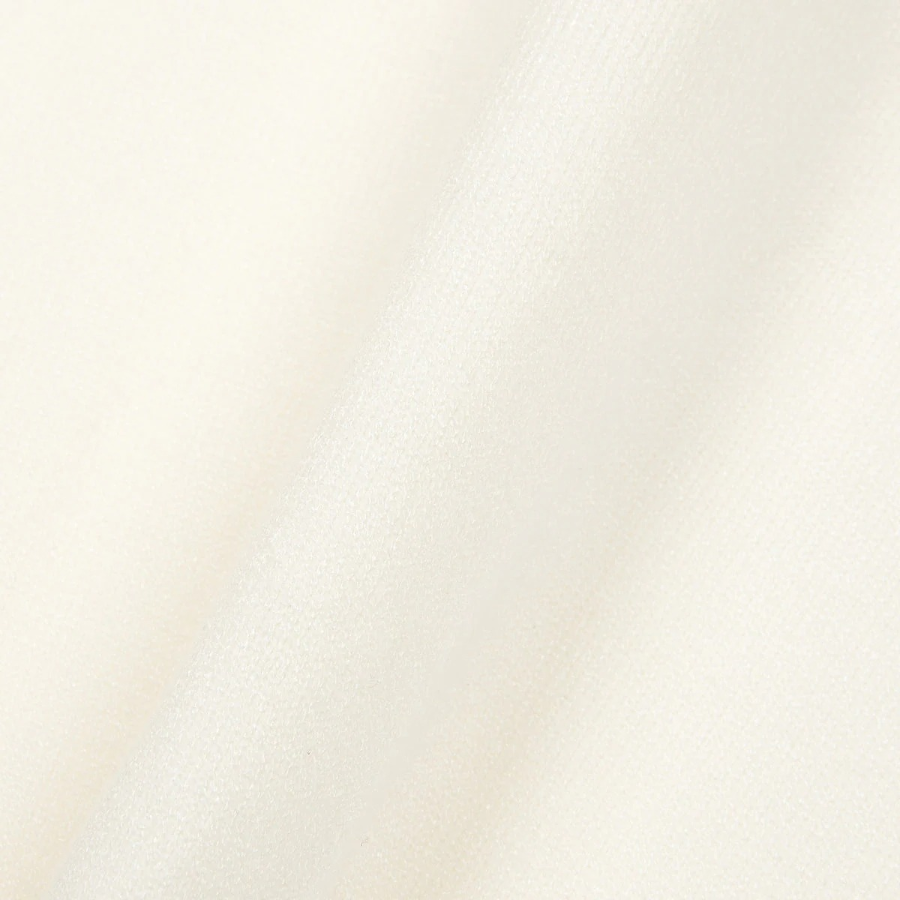 JAJU Soft Collar Cardigan – Ivory