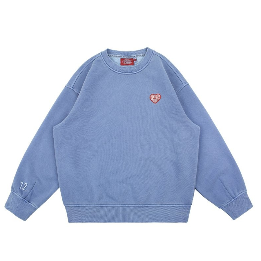 ICEBISCUIT Junior IB Heart Pigment Sweatshirt_IB51MR531