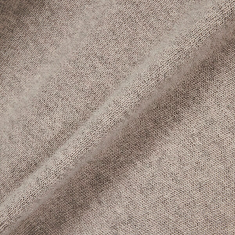 JAJU Merino Wool V-Neck Knit Cardigan – Beige