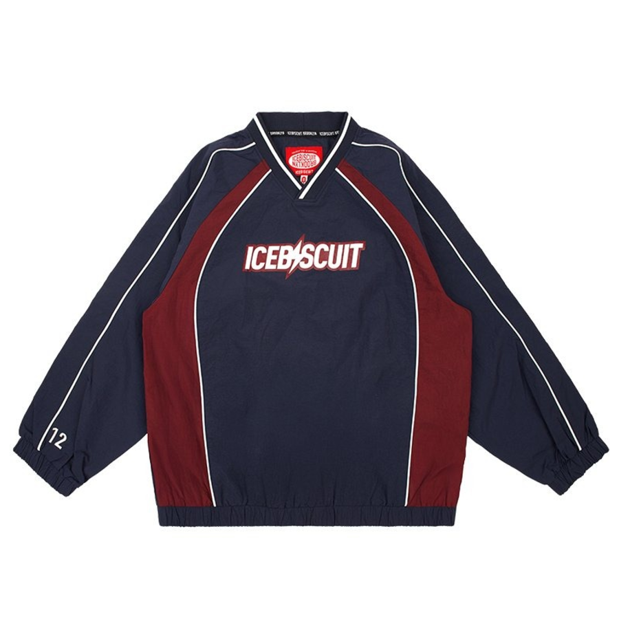 ICEBISCUIT Junior IB Thunder Color Block Nylon Sweatshirt_IB51MR503