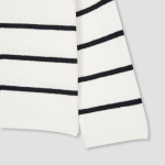 JAJU Boucle Stripe Knit – Light Blue