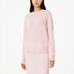 JAJU Merino Wool Round-Neck Knit – Pink
