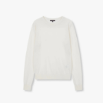 JAJU Round-Neck Knit – Ivory