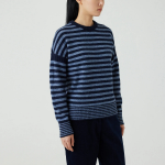 JAJU Stripe Knit – Navy