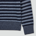 JAJU Stripe Knit – Navy