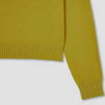 JAJU Contrast Collar Knit – Olive