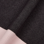 JAJU Contrast Trim Knit Cardigan – Charcoal