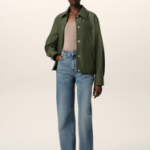 AMI (Unisex) Ami Coach Jacket – Khaki