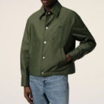 AMI (Unisex) Ami Coach Jacket – Khaki