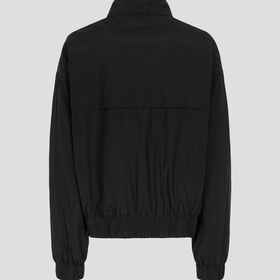 AMI (Unisex) Ami Zipped Windbreaker – Black