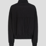 AMI (Unisex) Ami Zipped Windbreaker – Black