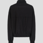 AMI (Unisex) Ami Zipped Windbreaker – Black