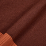 JAJU Contrast Trim Knit Cardigan – Brown