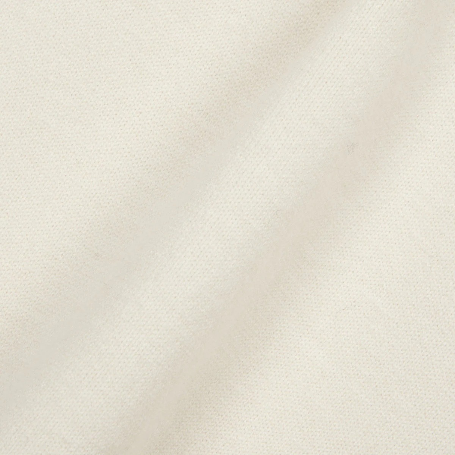 JAJU Contrast Collar Knit – Ivory