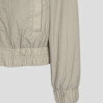 AMI (Unisex) Ami Zipped Windbreaker – Beige