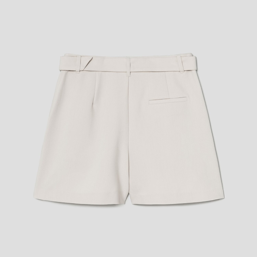 8 seconds Jacket Setup Shorts — Ivory