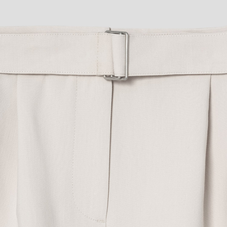 8 seconds Jacket Setup Shorts — Ivory
